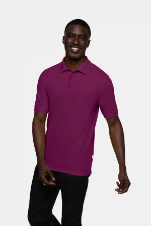 NO. 816 – HAKRO Poloshirt MIKRALINAR® - 118 aubergine